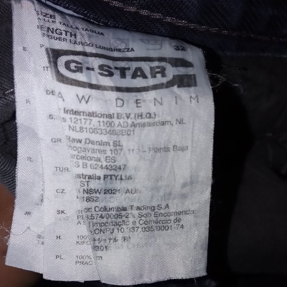 Sold Original G-star jeans - Picture 6 of 16